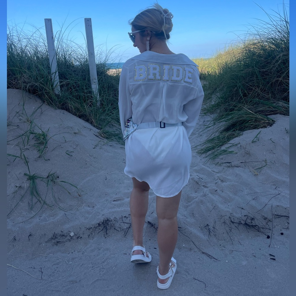 BRIDE button up